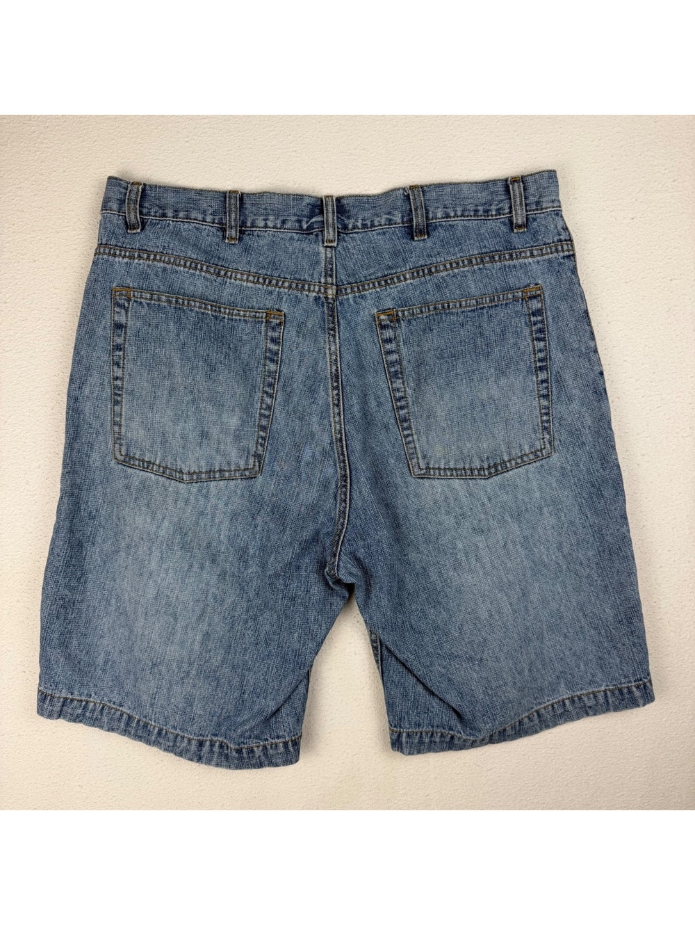 Vintage Route 66 Baggy Blue Jorts Men's 36